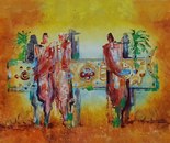 Name: Ahlam Rameshk/ Title: Soul of the Sun/ Dimensions: 90*60cm/ Technique: Oil Painting/ Price: 2500$