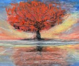 Scarlet Reflections by Laura Bernardeschi Nelson 