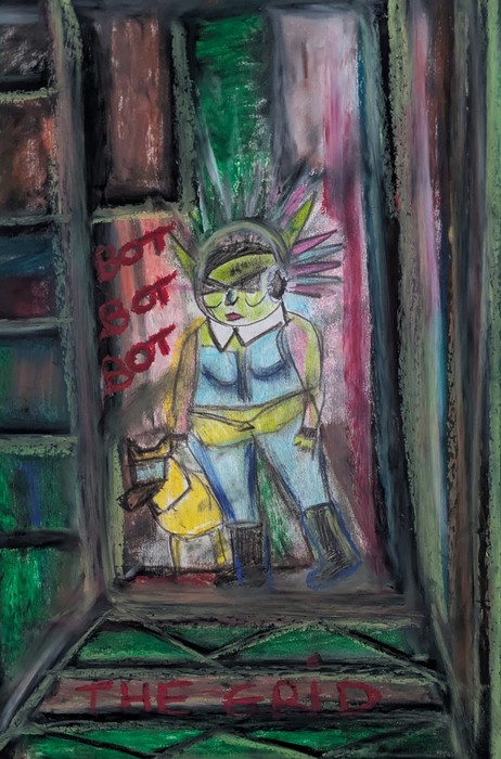 Prisoner of the grid by Laura Bernardeschi Nelson 