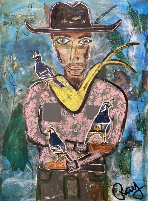 Cowboy and Quail
