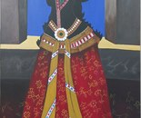 Name: Mina Nourizad/ Title: Khaton/ Dimensions: 100×70cm/ Technique: Acrylic/ Year: 2026/ Price: Agreed Price