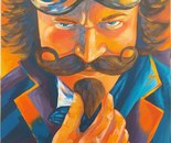 Name: Amitis Rezaye Lotfi/ Title: Pilot No. 7/ Dimensions: 50×70cm/ Technique: Acrylic on Canvas/ Year: 2026/ Price: 550$