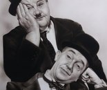 Name: Rose Bahmanpour/ Title: Laurel and hardy/ Dimension: 50*70/ Technique: Graphite/ Year:2023/ Price:140$