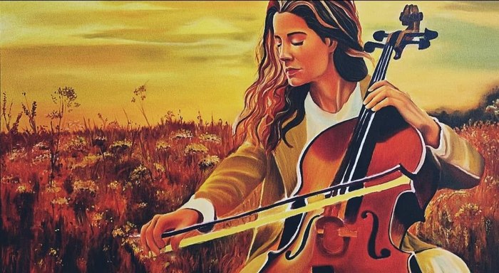 Name: Azam Alipoor Takte/ Title: Sunset/ Dimensions: 80×100cm/ Technique: Oil on Canvas/ Year: 2025/ Price: 50$