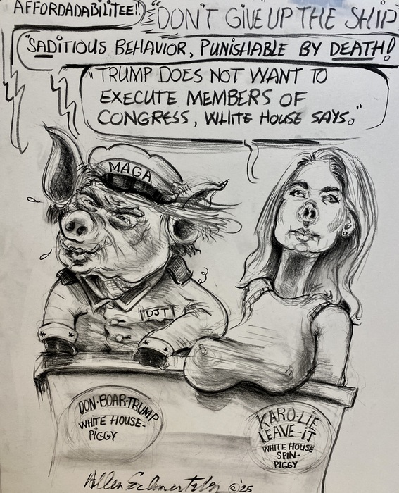 Press Secretary Karo-lie-leave-it