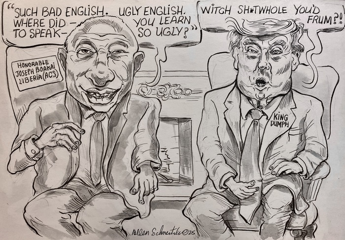 Trump Gets a Lesson in English