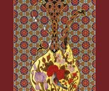 Name: Monireh sadat Miranvary/ Title: Rosewater Sprinkler/ Dimensions: 50*70/ Technique: Gouache & Watercolor/ year: 2004/ Price: Personal archive