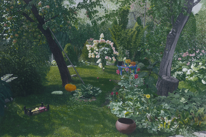 In the old garden