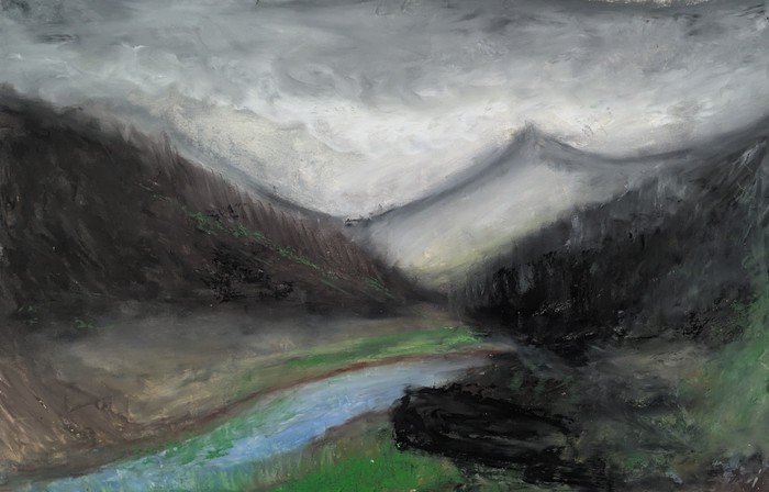 Winter's approach  by Laura Bernardeschi Nelson