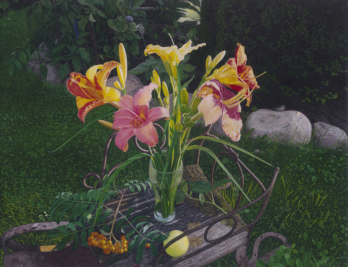 Daylilies. Bouquet of Time