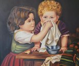 Name: Farnoosh Farzam/ Title: Sentimental/ Dimensions: 80*100cm/ Technique: Oil Color/ Year: 2020/ Price: 700$