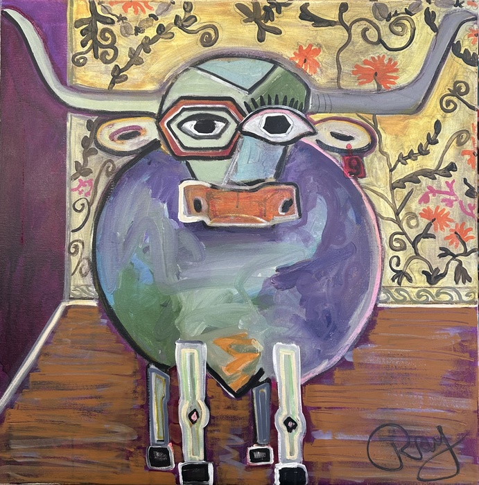 Cow on Carpet #9