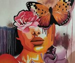 Name: Elahe Moradi/ Title: Before The Flight/ Dimensions:100×70cm/ Technique: Oil Painting/ Year: 2025/ Price: 116$