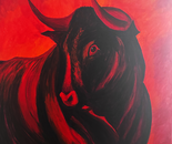 RED DISCIPLINE I - Ember Bull · 2025