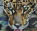 Name: Samira Arabnia/ Title: Jaguar/ Dimension: 50*70 cm/ Technique: Colored Pencil/ Year: 2026/ Price: $200