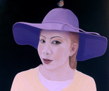 Woman with a golden earing