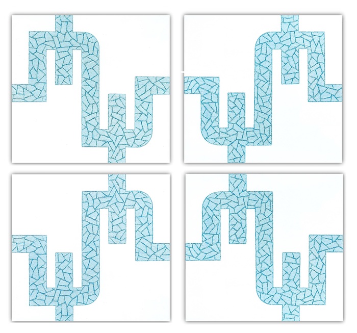 module 2, block (64 possibilities) by Harald Meisenberg