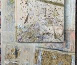 Dalia Bursztyn, Mixed media, oil, collage and drawing on canvas, 100 by 70 cm,