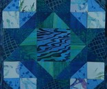 Underwater Blues Nine-Patch