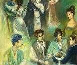  Miri Fanan, Acrylic on canvas, 120 by 130 cm