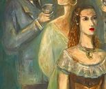  Miri Fanan, Acrylic on canvas, 120 by 75 cm