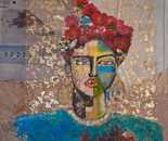 Ahuva Muzikansky, Mixed media & Acrylic on canvas, 90 by 67 cm