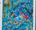 Miri Fanan, Acrylic on canvas, 40 by 35 cm