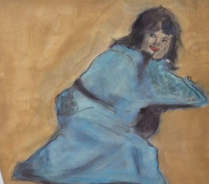  Miri Fanan, Acrylic on canvas, 60 by 60 cm