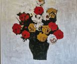  Miri Fanan, Acrylic on canvas, 100 by 100 cm