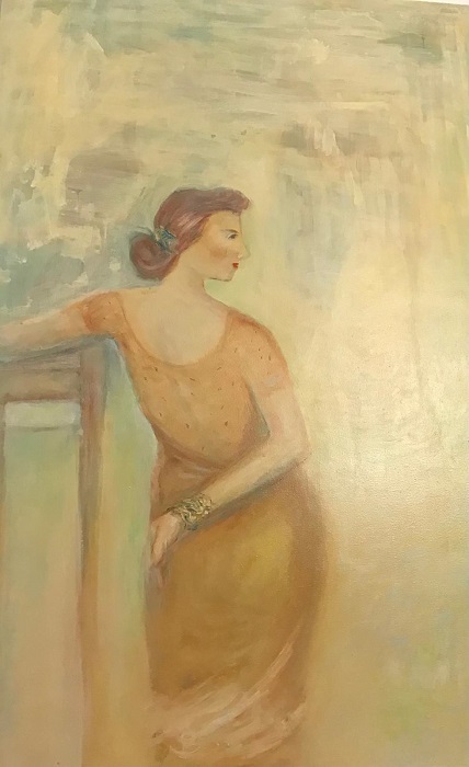 Miri Fanan, Acrylic on canvas, 120 by 70 cm