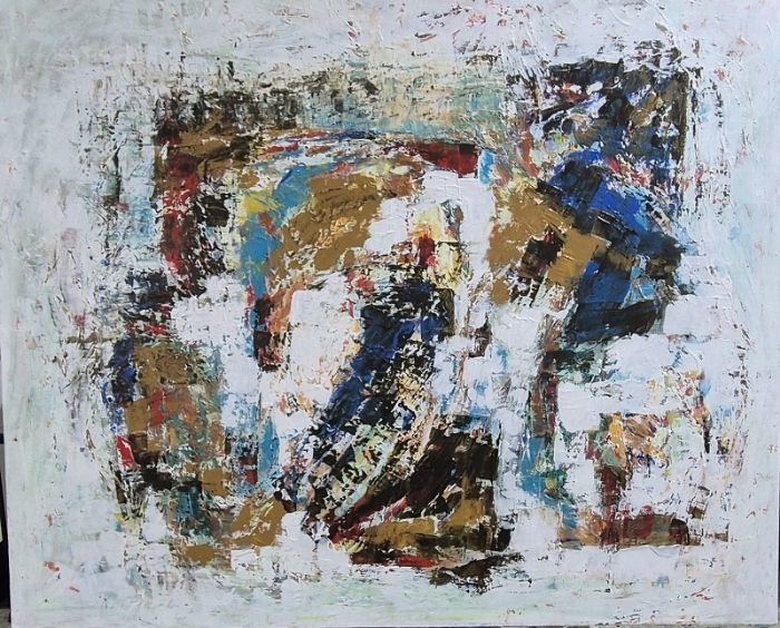 Miri Fanan, Acrylic on canvas, 100 by 120 cm