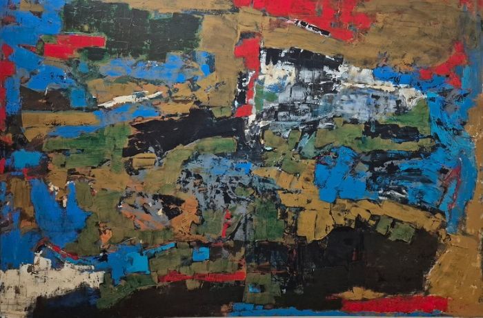 Miri Fanan, Acrylic on canvas, 140 by 210 cm