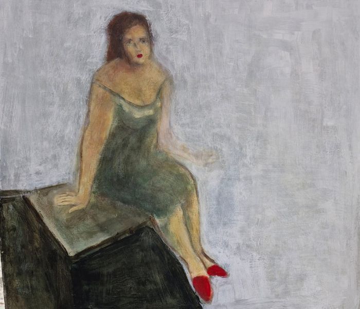 Miri Fanan, Acrylic on canvas, 70 by 50 cm