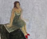 Miri Fanan, Acrylic on canvas, 70 by 50 cm