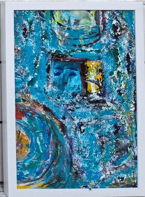  Miri Fanan, Acrylic on canvas, 65 by 45 cm