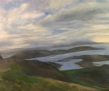"Doire Fhíonáin- Coomatloukane, Ireland". 25"x40"/oil on canvas