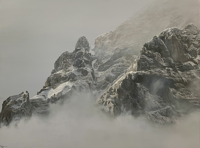 Brumes évanescentes sur les sommets 