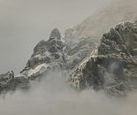 Brumes évanescentes sur les sommets 