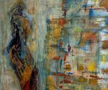  Miri Fanan, Acrylic on canvas, 80 by 70 cm