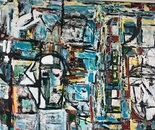 Miri Fanan, Acrylic on canvas, 70 by 100 cm