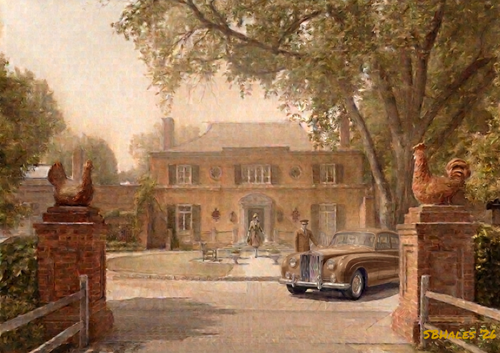 The Newton White Mansion