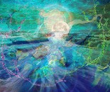 RIVER MERGING WITH SEA