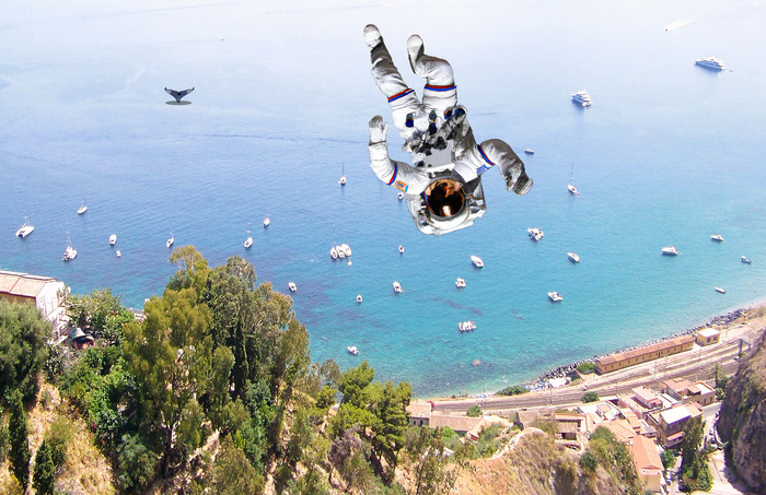 Falling from Space