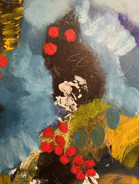 My black and yellow cats