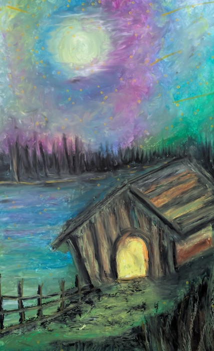 Starlit Shelter by laura Bernardeschi Nelson