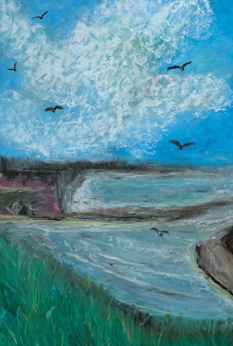  Winds Over Quiet Water by Laura Bernardeschi Nelson