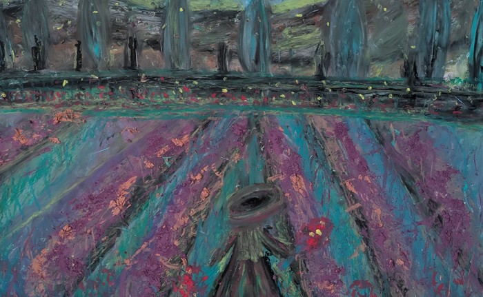 Violet Ground by Laura Bernardeschi Nelson