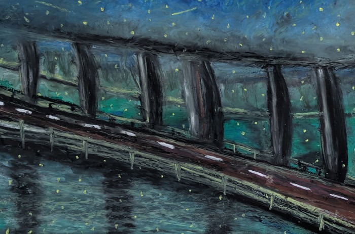 Night Crossing by Laura Bernardeschi Nelson