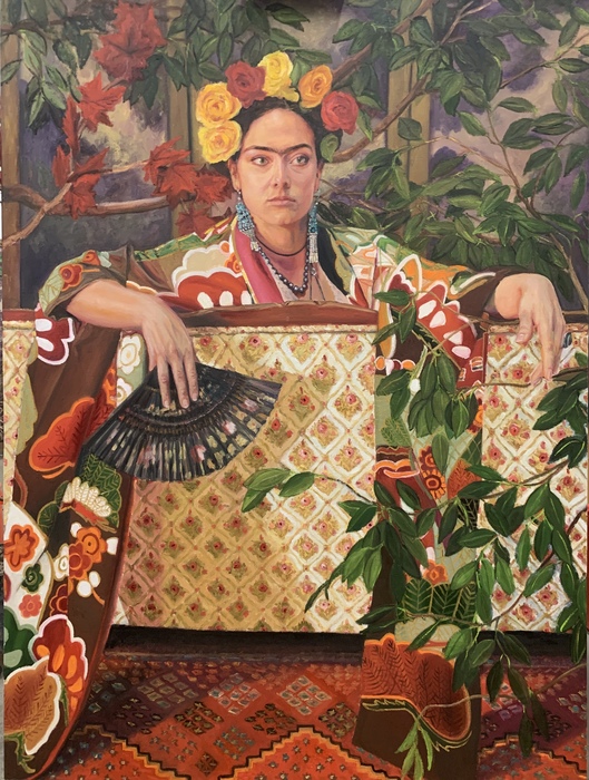 Pensive Frida
