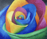 Rainbow Rose